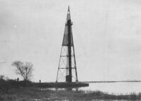 BAKER SHOAL REAR RANGE LIGHT, Delaware, CIRCA 1933