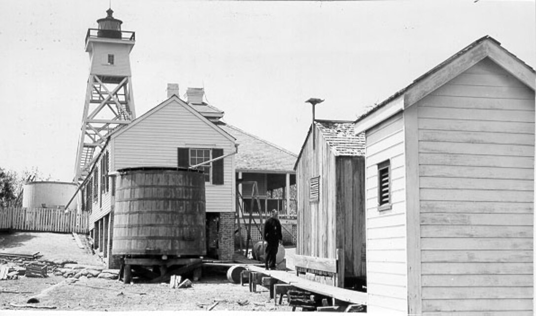 Bayou Barataria Bay Light, Louisiana
