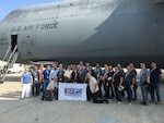 Twenty-eight civilian employers of 433rd Airlift Wing Citizen Airmen were provided an opportunity June 10, 2017 to experience the Alamo Wing’s mission from the sky in a C-5M Super Galaxy as a part of a local Boss Lift. The event, which was sponsored by the Employer Support of the Guard and Reserve, promotes cooperation and understanding between Reserve component service members and their civilian employers.  (U.S. Air Force photo/Senior Airman Bryan Swink)