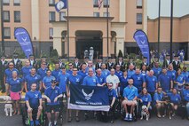 Members from the Air Force Wounded Warrior program pose for a photo. The AFW2 program can provide recovery service members with a variety of treatments and retreats for the whole family. (Courtesy photo)