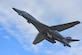 A B-1 bomber departs for Royal Air Force Fairford, United Kingdom from Ellsworth Air Force Base, S.D., June 6, 2017. Ellsworth Airmen and its bombers left to support an overseas training exercise that will host more than 2,500 service members. (U.S. Air Force photo by Senior Airman James L. Miller)