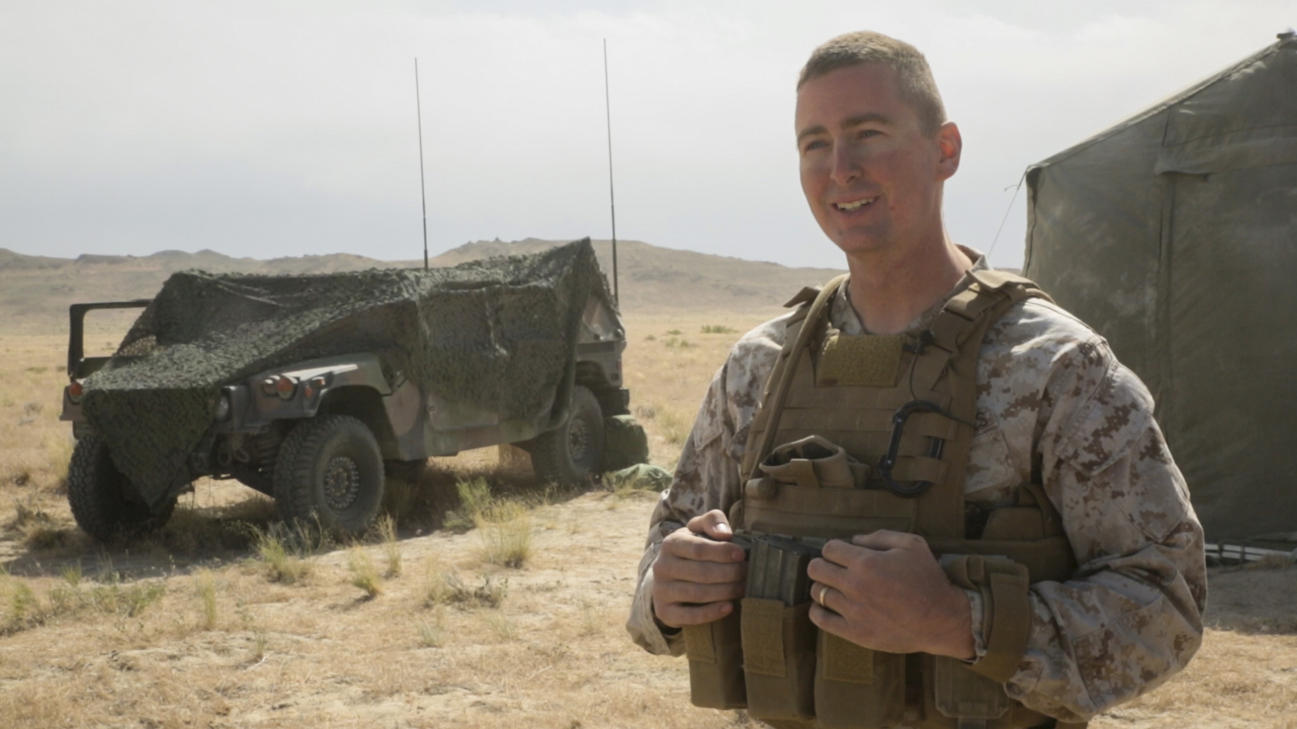 A Welder, a Cannoneer, a Marine