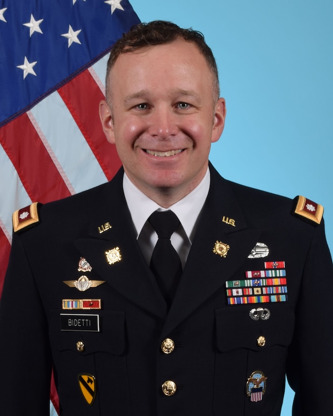 Army Lt. Col. Daniel J. Bidetti assumed command of DLA Distribution Corpus Christi, Texas, in a June 14 ceremony.  
