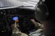 A KC-135 Stratotanker refueling aircraft pilot, assigned to the 509th Weapons Squadron at Fairchild Air Force Base, Wash., takes off from Nellis Air Force Base, Nev., June 8, 2017. The KC-135 enhances the Air Force's capability to accomplish its primary mission of global reach. It also provides aerial refueling support to Navy, Marine Corps and allied nation aircraft. (U.S. Air Force photo by Senior Airman Kevin Tanenbaum/Released)