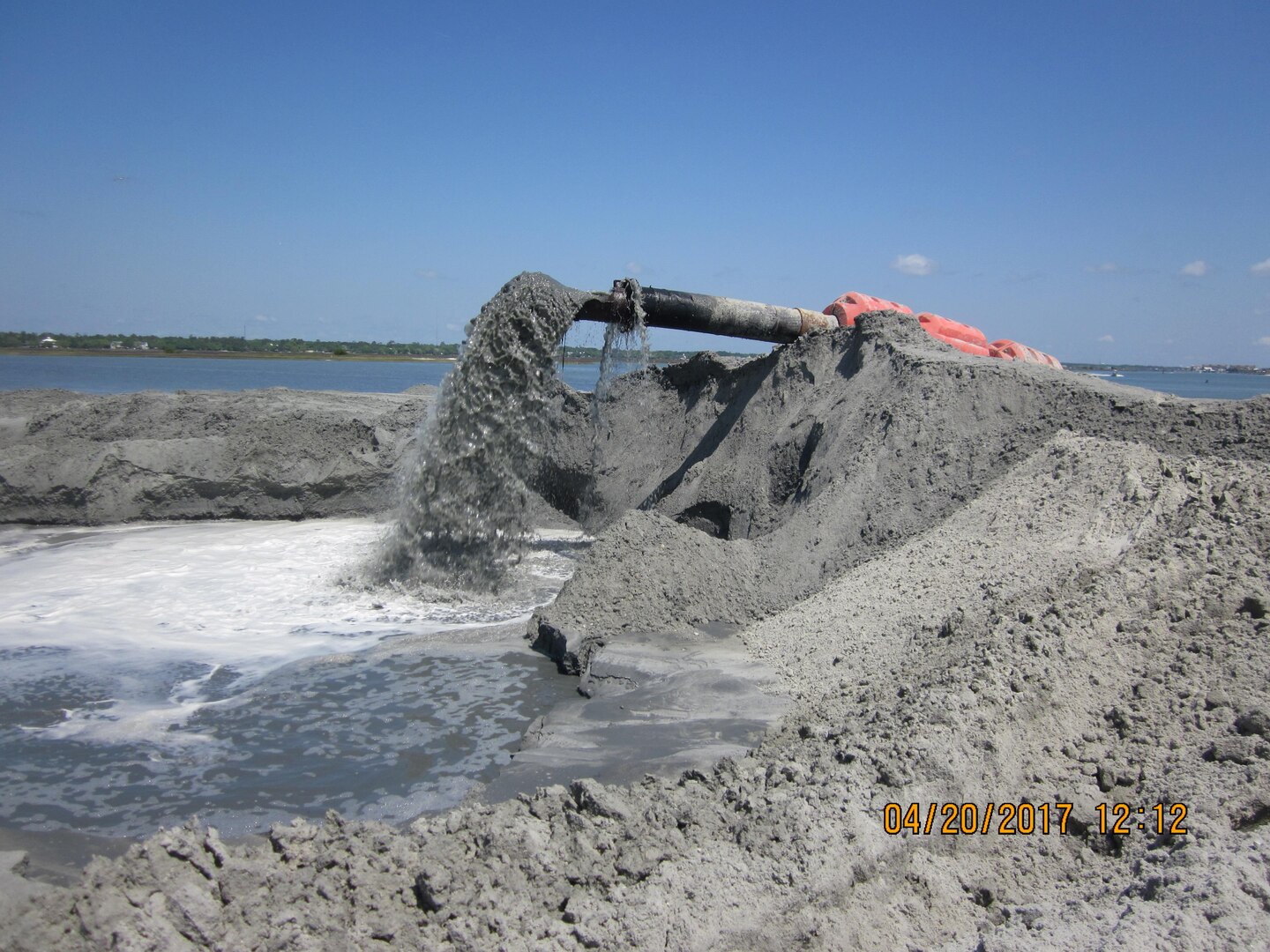 The Charleston District recently completed a beach nourishment project at Huntington Beach State Park to stabilize the southern jetty. This will stabilize impacts from future storms and reduce future maintenance costs for the federal government.