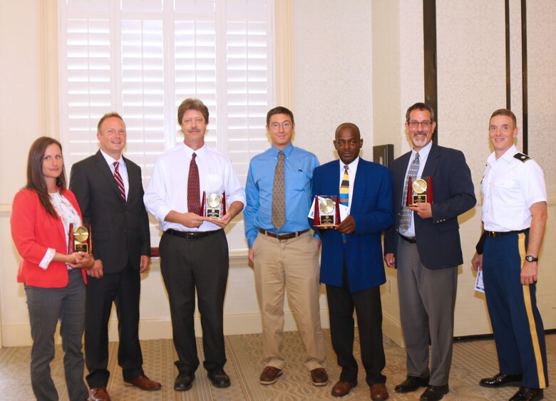 The Charleston District won four awards at the annual FEA Employee of the Year Luncheon awards.