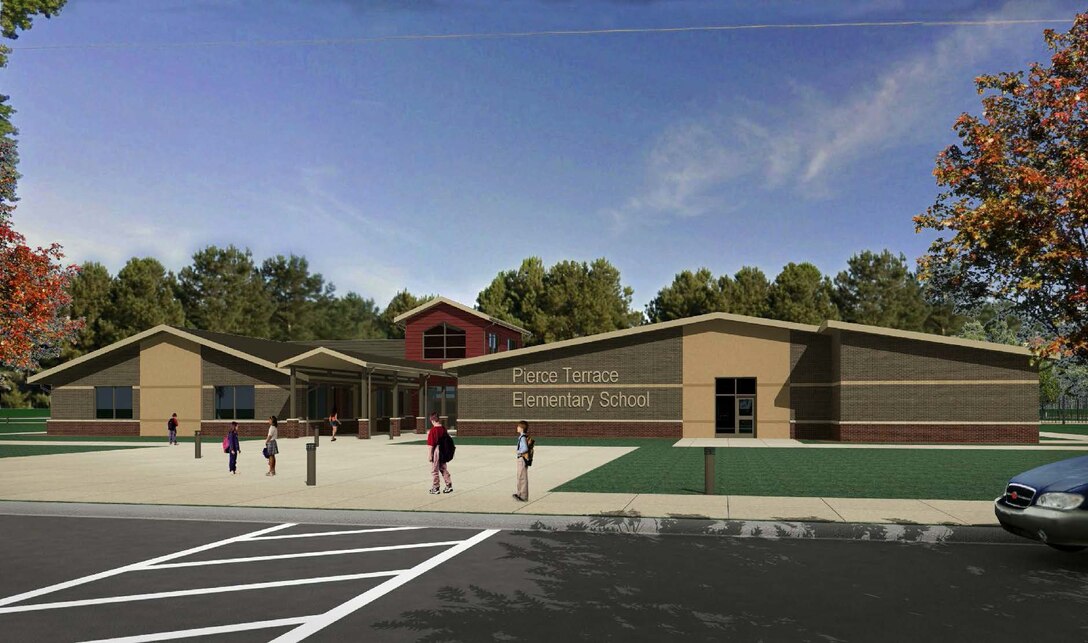 The Charleston District is overseeing a new construction project at Fort Jackson. The construction of the new Pierce Terrace Elementary School will serve as a much needed upgrade to improve the life of the Army families on Fort Jackson.