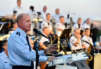 The second installment of the Heritage to Horizons concert series celebrating the Air Force's 70 years of breaking barriers was held at the Air Force Memorial, Arlington Va. June 9, 2017. The event was co-hosted by Undersecretary of the Air Force Lisa Disbrow and the Vice Chief of Staff of the Air Force Gen. Stephen Wilson, and featured performances by the U.S. Air Force Band and the U.S. Air Force honor Guard Drill Team.  