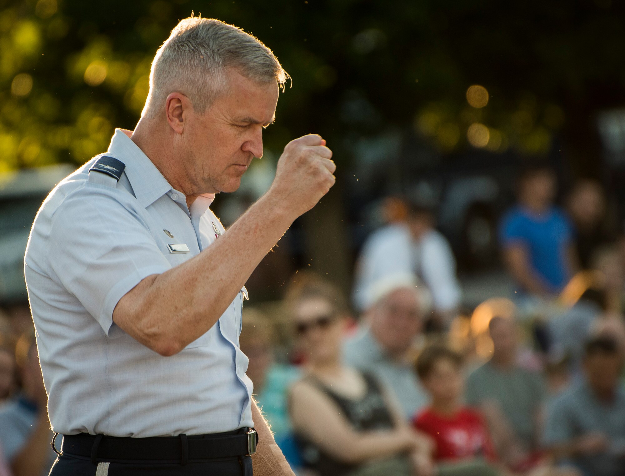 The second installment of the Heritage to Horizons concert series celebrating the Air Force's 70 years of breaking barriers was held at the Air Force Memorial, Arlington Va. June 9, 2017. The event was co-hosted by Undersecretary of the Air Force Lisa Disbrow and the Vice Chief of Staff of the Air Force Gen. Stephen Wilson, and featured performances by the U.S. Air Force Band and the U.S. Air Force honor Guard Drill Team.