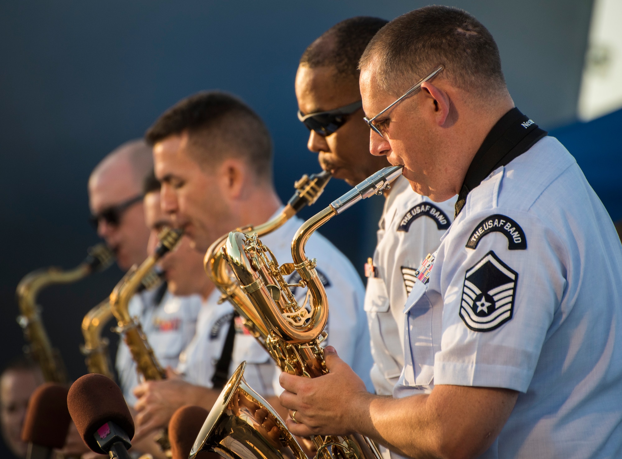 The second installment of the Heritage to Horizons concert series celebrating the Air Force's 70 years of breaking barriers was held at the Air Force Memorial, Arlington Va. June 9, 2017. The event was co-hosted by Undersecretary of the Air Force Lisa Disbrow and the Vice Chief of Staff of the Air Force Gen. Stephen Wilson, and featured performances by the U.S. Air Force Band and the U.S. Air Force honor Guard Drill Team.