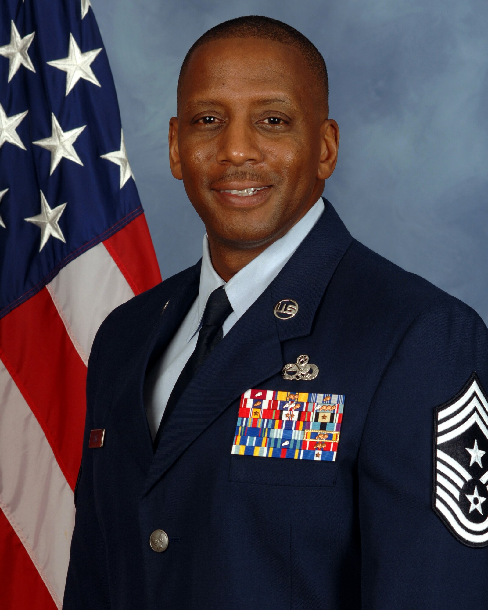Chief Master Sergeant Michael Cole, Command Chief Master Sergeant of the 15th Wing, Joint Base Pearl Harbor-Hickam, Hawaii. Official Photo