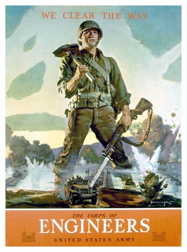 Serving the United States since 1775, the U.S. Army corps of Engineers celebrates 242 years on 14 June.  Essayons!  