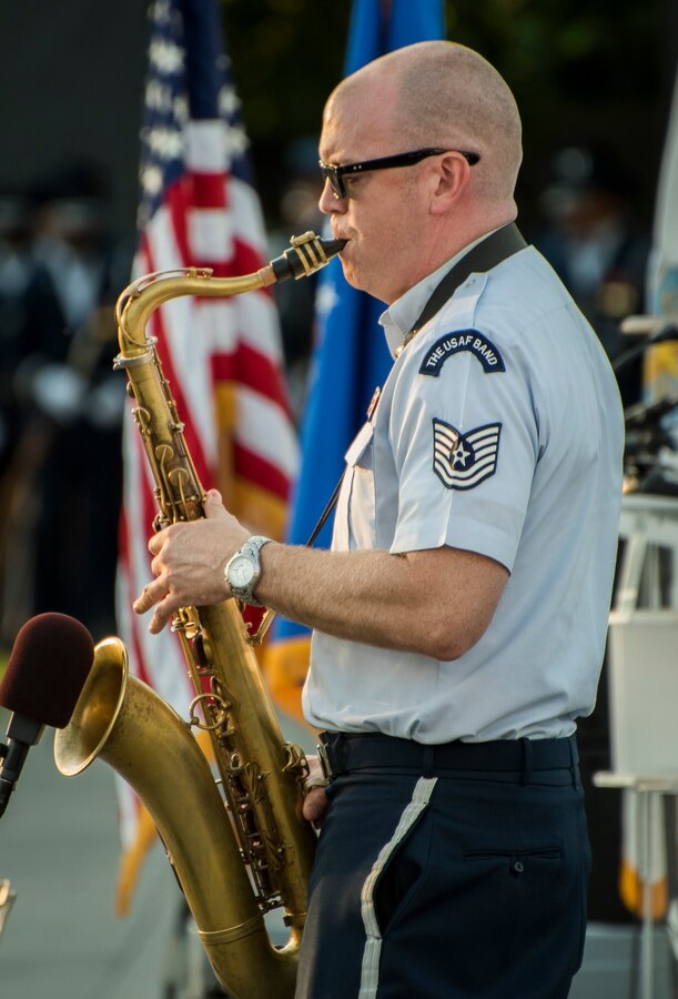 The second installment of the Heritage to Horizons concert series celebrating the Air Force's 70 years of breaking barriers was held at the Air Force Memorial, Arlington Va. June 9, 2017. The event was co-hosted by Undersecretary of the Air Force Lisa Disbrow and the Vice Chief of Staff of the Air Force Gen. Stephen Wilson, and featured performances by the U.S. Air Force Band and the U.S. Air Force honor Guard Drill Team.  