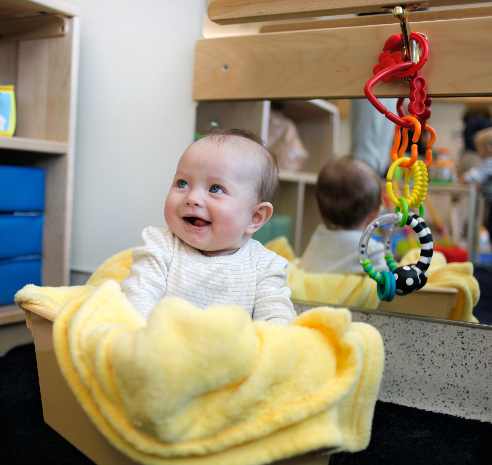 MilitaryChildCare.com has arrived at Osan Air Base, Republic of Korea, June 14, 2017. This secure Department of Defense website helps parents find comprehensive information on military-operated or military-approved child care programs worldwide. Members can access the site at any time from any location. (Courtesy Photo)