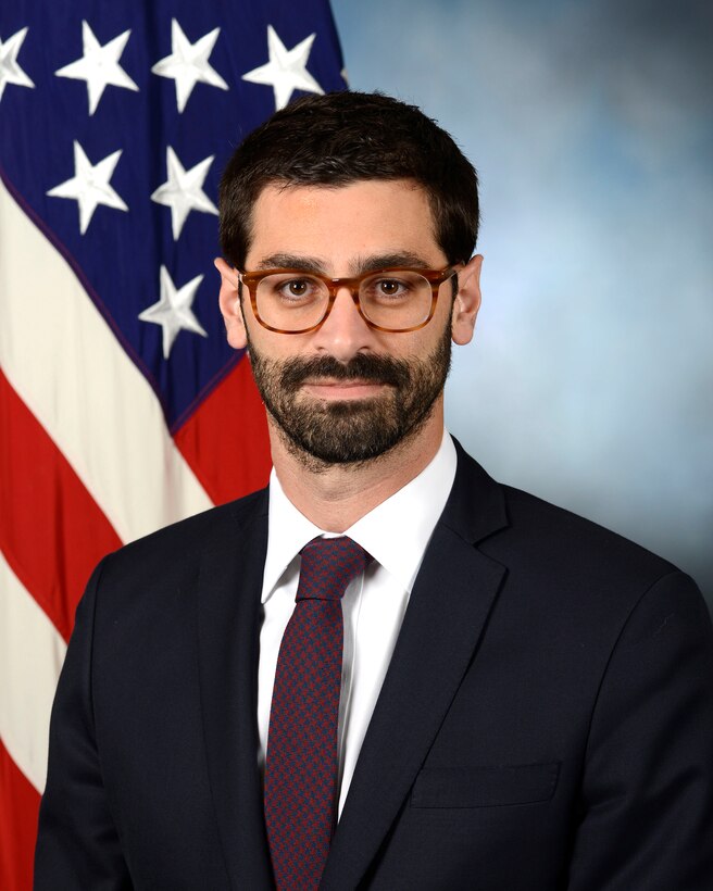 Robert S. Karem, Assistant Secretary of Defense (International Affairs), Department of Defense, poses for his official portrait in the Army portrait studio at the Pentagon in Arlington, Virginia, June 7, 2017.  (U.S. Army photo by Monica King/Released)