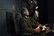 Capt. Brian Burt, 16th Special Operations Squadron combat systems officer, observes the situation on the ground through multiple screens at the mission operators pallet aboard an AC-130W Stinger II at Cannon Air Force Base, New Mexico, June 13, 2017. At the MOP, Burt can operate the 30mm and 105mm guns on the aircraft. (U.S. Air Force photo by Staff Sgt. Michael Washburn/Released)