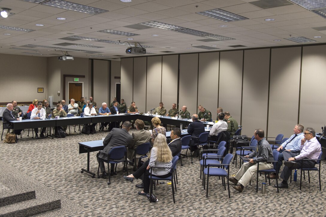 The 2017 Mojave Commanders’ Summit was held at the Airman and Family Readiness Center at Edwards June 7. (U.S. Air Force photo by Kyle Larson)