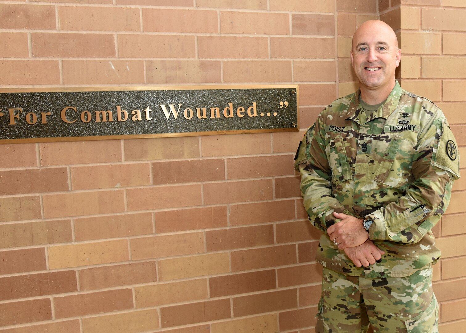 Sgt. Maj. William “Dave” Poist Jr. is the senior enlisted advisor of the U.S. Army Institute of Surgical Research at Joint Base San Antonio-Fort Sam Houston.