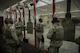 The 374th Security Forces Squadron 2017 Security Forces Advanced Combat Skills Assessment team watch Senior Airman Francisco Daniel Barron, 374 SFS alarm monitor, fire an M9 pistol, June 1, 2017, at Yokota Air Base, Japan. The 374 SFS team regularly practiced firing various weapons including the: M4 carbine assault rifle, M9 pistol, M249 light machine gun and the M203 grenade launcher in preparation for the Advanced Combat Skills Assessment competition at Andersen Air Force Base, Guam. (U.S. Air Force photo by Airman 1st Class Donald Hudson)