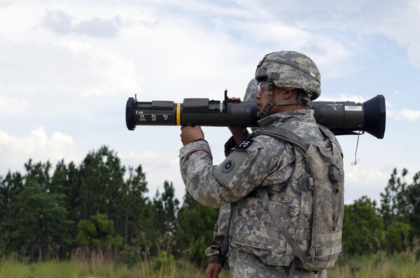 Spc. Kenny Ochoa, a watercraft operater representing the 79th Sustainment Support Command, prepares to fire an AT-4 at the 2017 U.S. Army Reserve Best Warrior Competition at Fort Bragg, N.C. (MONTH and DAY). This year’s Best Warrior Competition will determine the top noncommissioned officer and junior enlisted Soldier who will represent the U.S. Army Reserve in the Department of the Army Best Warrior Competition later this year at Fort A.P. Hill, Va. (U.S. Army Reserve photo by Sgt. William A. Parsons) (Released)