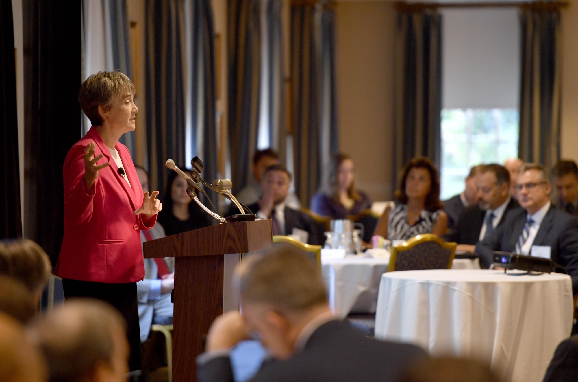 Secretary of the Air Force Heather Wilson has approved the reorganization of the Air Force headquarters to establish a Deputy Chief of Staff for Space Operations, who will be a three-star Air Force general officer.