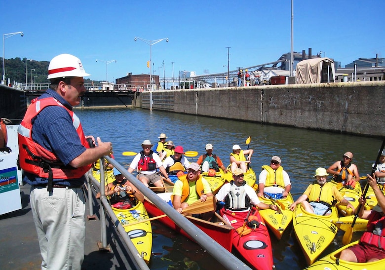 The U.S. Army Corps of Engineers Pittsburgh District announces two water safety events -- the Fixed Crest Dam Safety Summit and the Paddle Safety Lock Through. These events are designed to promote fixed-crest dam safety and safe navigation of the waterways by recreational users.  
