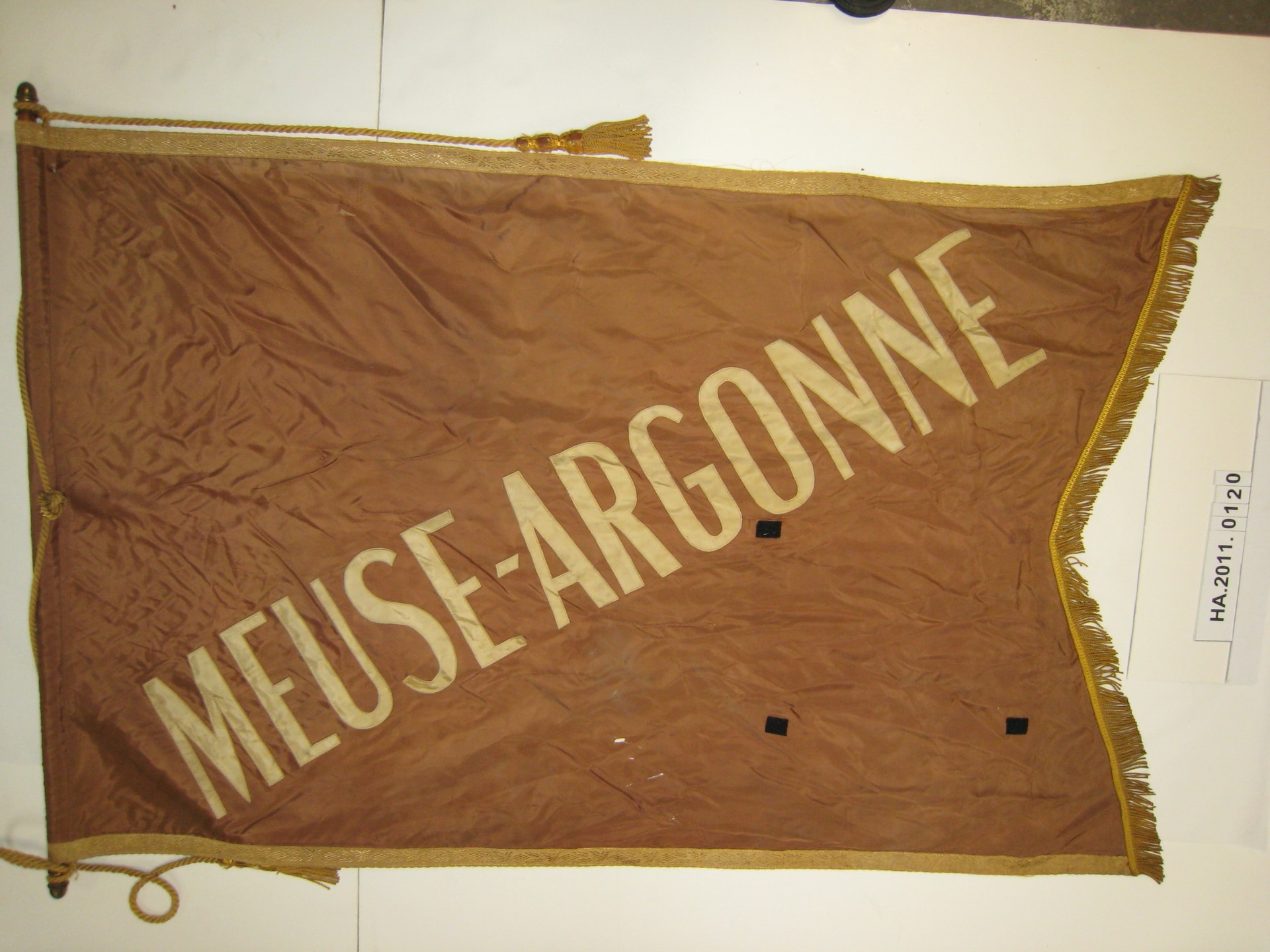 World War I displaying the name Meuse-Argonne, the site of one of the Hellfighters most intense battles of the war. (Courtesy photo by the NY State Military History Museum, Saratoga Springs, N.Y.)