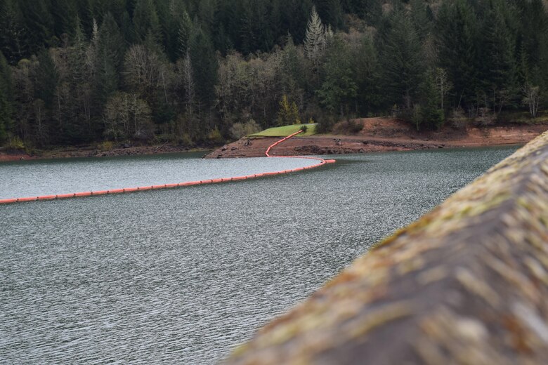 Green Peter Reservoir, near Sweet Home, Oregon, and 10 other reservoirs in the Willamette Valley are full. That stored water supports a variety of purposes, most notably flood risk management, fish and wildlife, hydropower and recreation. (Corps of Engineers photo)