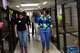 Tonya Wright visits the Pet Care Center, June 13, 2017, at Yokota Air Base, Japan. Wright is touring Pacific Air Force bases with her husband, Chief Master Sgt. of the Air Force Kaleth O. Wright, to interact with Airmen and families to get their feedback. 
