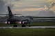 A U.S. Air Force B-1B Lancer aircraft assigned to the 9th Expeditionary Bomb Squadron, deployed from Dyess Air Force Base, Texas, takes off from Andersen Air Force Base, Guam, for a 10-hour mission, flying in the vicinity of Kyushu, Japan, the East China Sea, and the Korean peninsula, June 20, 2017. The normal/routine employment of continuous bomber presence (CBP) missions in the U.S. Pacific Command’s area of responsibility since March 2004 are in accordance with international law & are vital to the principles that are the foundation of the rules-based global operating system.  (U.S. Air Force photo/Tech. Sgt. Richard P. Ebensberger)