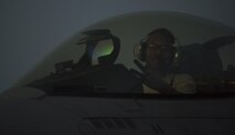 Staff Sgt. Donterrio Erby, a 455th Expeditionary Aircraft Maintenance Squadron aerospace propulsion technician, shows his unit pride by displaying the “Triple Nickel” sign at Bagram Airfield, Afghanistan, June 16, 2017. Erby is deployed out of Aviano Air Base, Italy, where he performs engine maintenance on F-16 Fighting Falcons assigned to the 555th Expeditionary Fighter Squadron. (U.S. Air Force photo by Staff Sgt. Benjamin Gonsier)