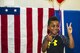 Morrecus, son of Master Sgt. Tiffany Jackson-Foster, 23d Logistics Readiness Squadron transportation management office superintendent, smiles after receiving a medal at the end of Olympic Day in the Youth Center during Olympic Week, June 15, 2017, at Moody Air Force Base, Ga. Every participant received a medal for taking part in the Youth Center’s annual Olympic Week, which was designed to promote unity and healthy lifestyles. (U.S. Air Force Photo by Airman 1st Class Erick Requadt)

