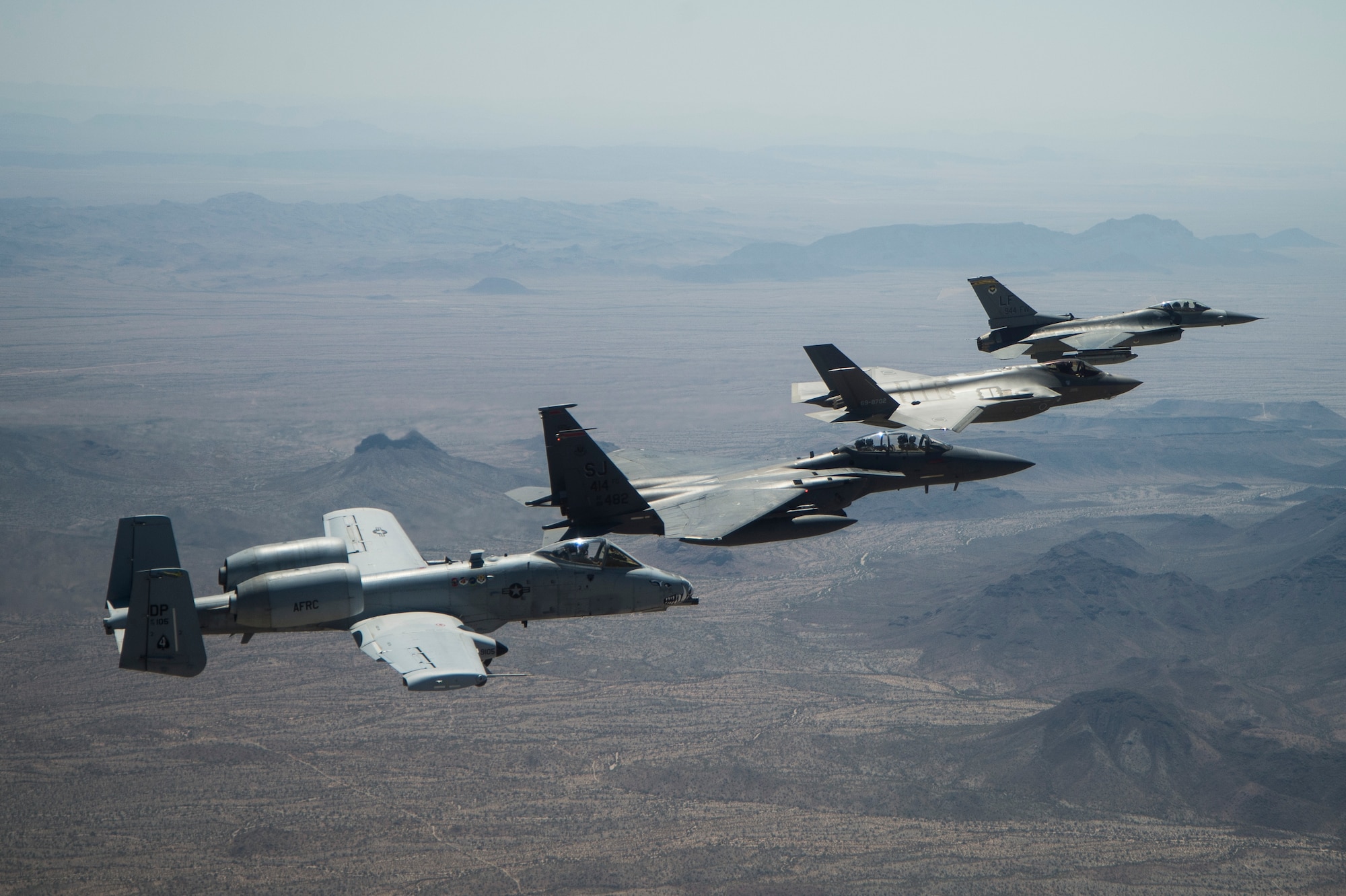 The 944th Fighter Wing, the Air Force Reserve’s largest F-16, A-10, F-15E, and F-35 training wing trains and provides combat-ready Reserve Citizen Airmen, anytime, anywhere. The wing was activated at Luke Air Force Base on July 1, 1987. The wing has since grown and now has 25 subordinate units consisting of four groups, 11 squadrons, three detachments, two flights, four operating locations, and one test center which include geographically separated units
at Davis Monthan Air Force Base, Seymour Johnson Air Force Base, Holloman Air Force Base, and Eglin Air Force Base.

The 944th Fighter Wing is tasked to support worldwide mobility and combat employment operations in conjunction with supporting the Air Education and Training Command, and Air Combat Command mission to train F-16, F-15E, F-35, and A-10 pilots for the United States Air Force, Air Force Reserve, Air National Guard and other participating nations.