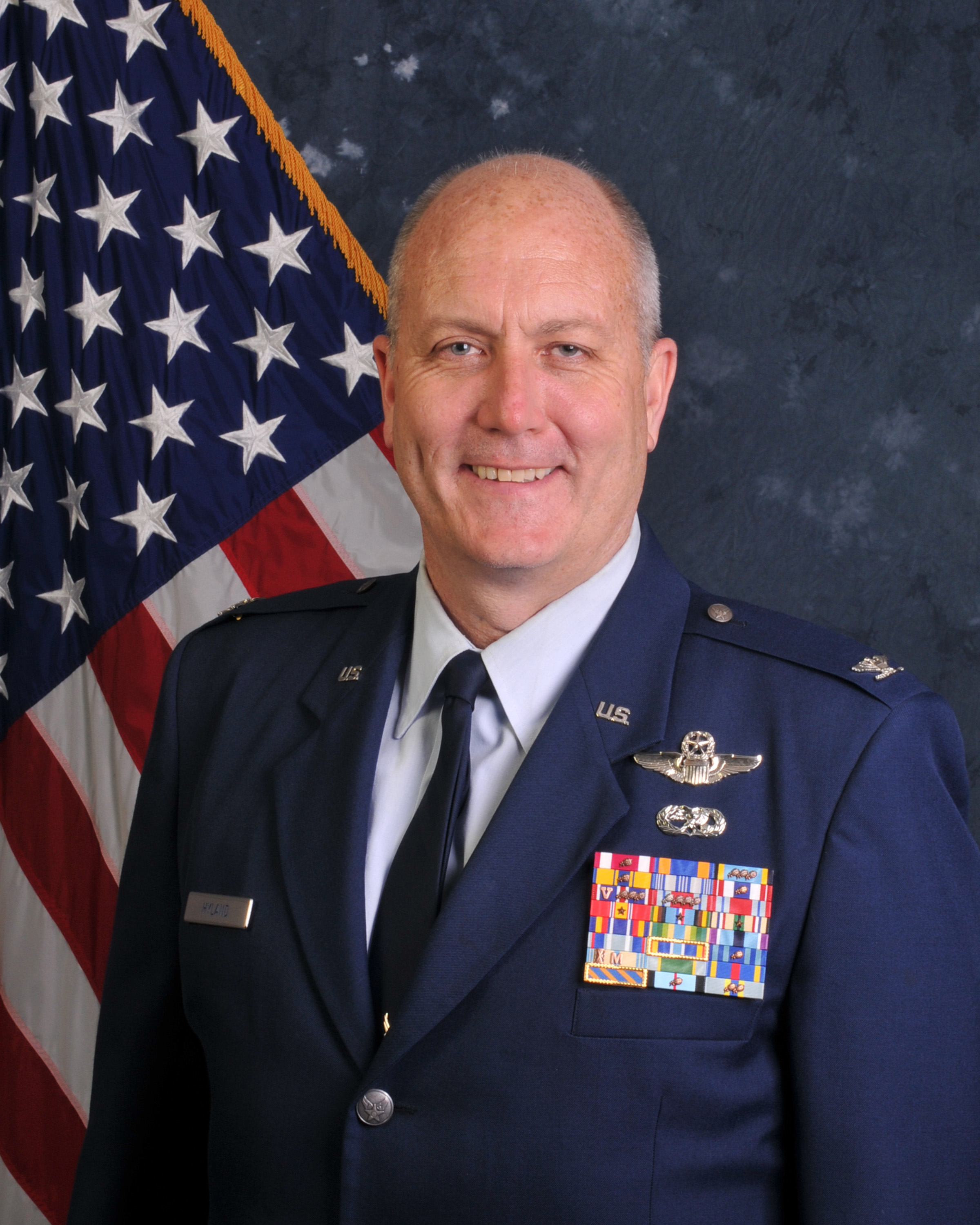 COLONEL RAYMOND L. HYLAND JR. > 171st Air Refueling Wing > Display