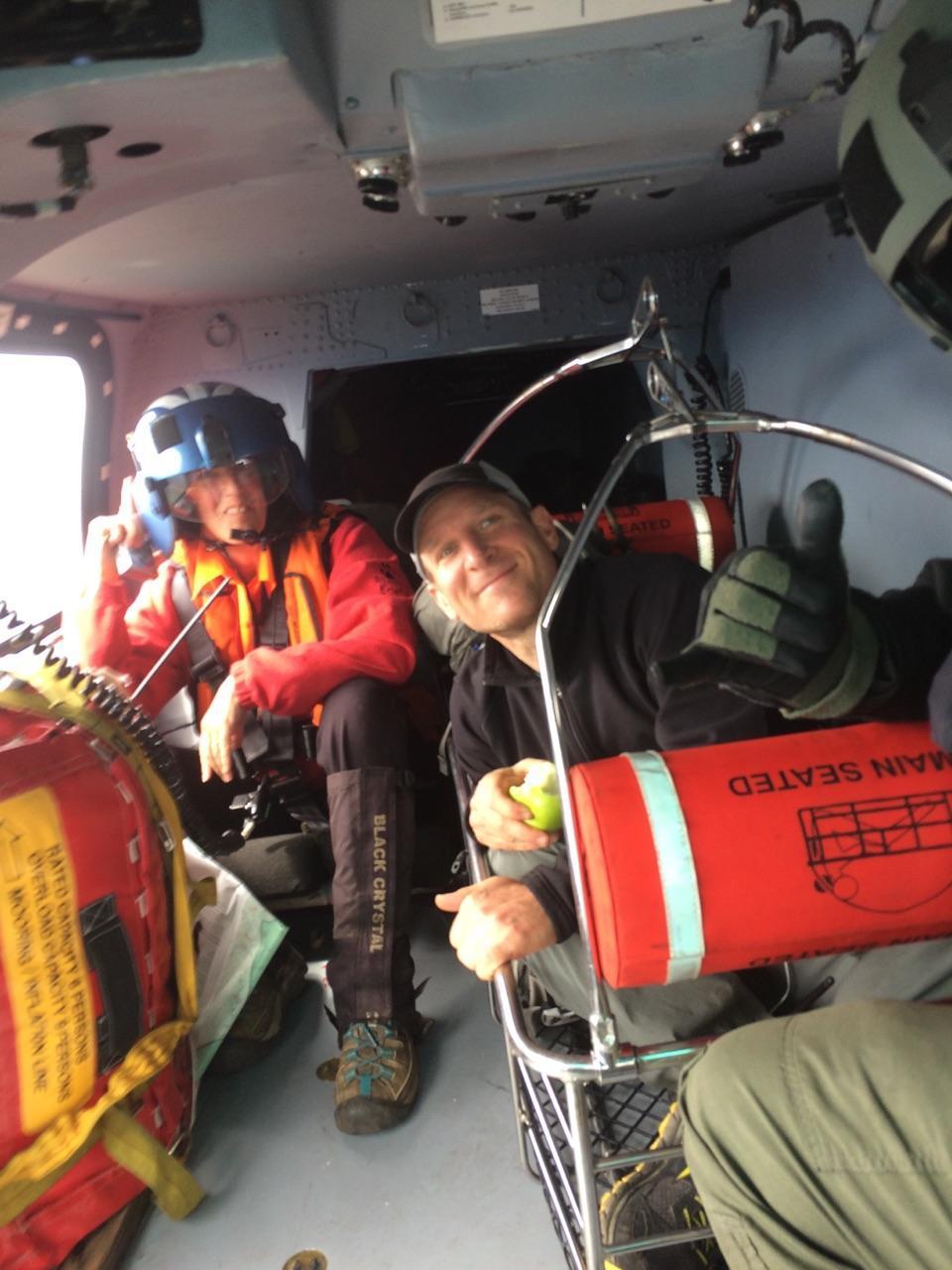 Coast Guard rescues missing hiker in Southern Oregon