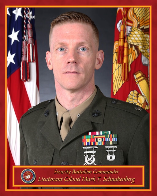 Lieutenant Colonel Mark T. Schnakenberg > Marine Corps Base Quantico ...