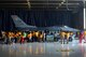Attendees of the Sumter County Sheriff’s Office’s annual youth conference are briefed about the capabilities of the F-16CM Fighting Falcon at Shaw Air Force Base, S.C., June 16, 2017. During the conference, attendees safely interacted with a M61A1 Vulcan 20 mm rotary cannon, inert bombs and other 20th Fighter Wing weapons and equipment. (U.S. Air Force photo by Airman 1st Class Christopher Maldonado)
