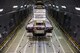 A U.S. Navy propulsion shaft is secured for transportation to the Pacific theater in a C-5M Super Galaxy at Travis Air Force Base, Calif., June 9, 2017.  As the largest aircraft in the U.S. Air Force’s inventory, the C-5M Super Galaxy serves as mobility air forces primary strategic airlift platform for transporting oversized and unconventional cargo. (U.S. Air Force photo by Staff Sgt. Charles Rivezzo)  