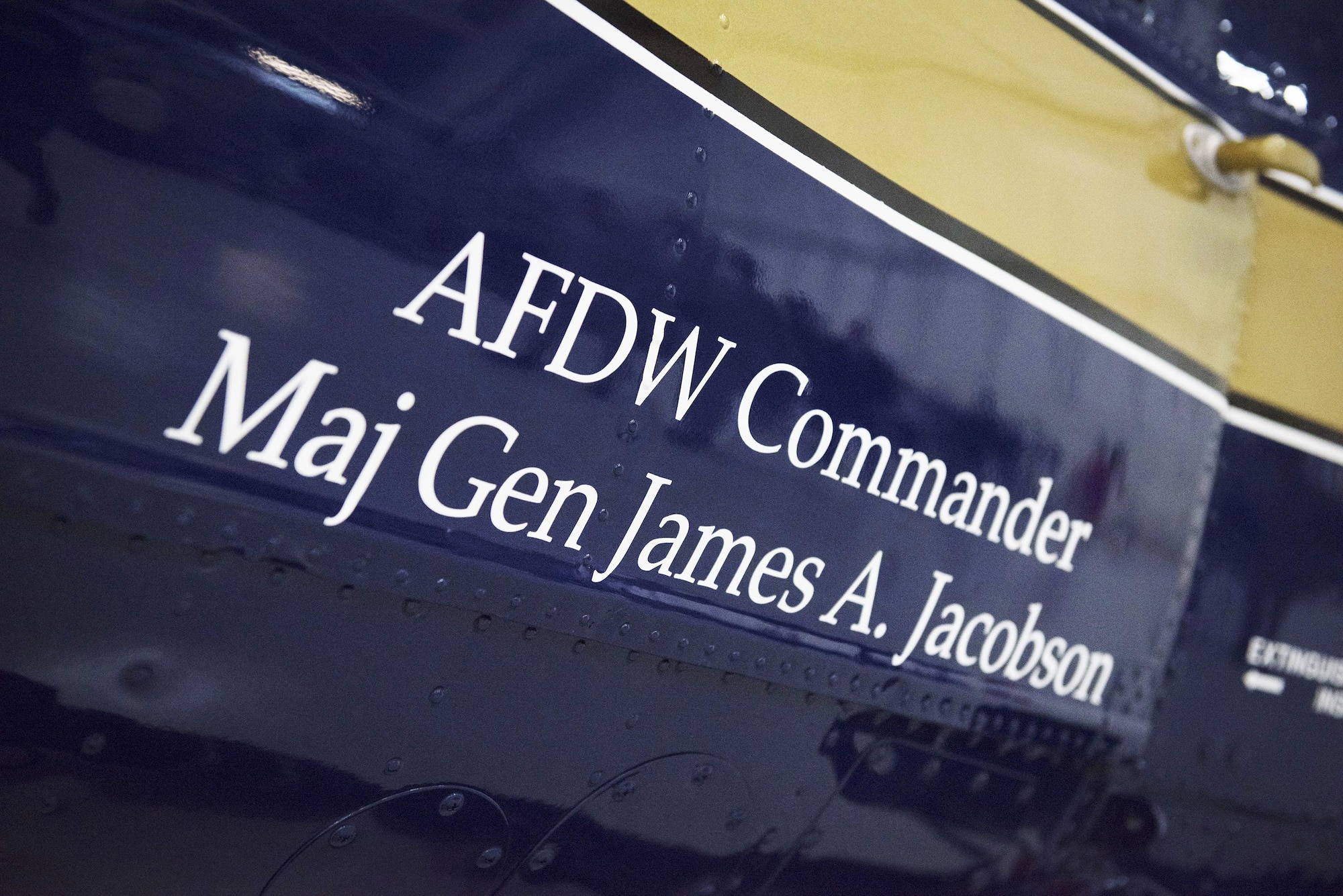 Maj. Gen. James Jacobson assumed command of the Air Force District of Washington during a ceremony on Joint Base Andrews, Md. June 20, 2017. Air Force Vice Chief of Staff Gen. Stephen Wilson presided over the ceremony where Maj. Gen. Darryl Burke relinquished command to Jacobson. (Photo by Senior Master Sgt. Adrian Cadiz)(Released)