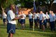 72nd Air Base Wing Commander Col. Kenyon Bell thanked participants for coming out and showing great teamwork during the Wildcatter PT. Opting for a “round robin” style PT, instead of a group run, encouraged Wildcatters to work together and encourage each other through the 10 different training stations. (Air Force photo by Kelly White)