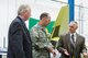 Lt. Gen. Lee K. Levy II, Air Force Sustainment Center commander, recently toured the Boom Shop at the Boeing Facility in Seattle to review the progress on the KC-46 “Pegasus,” which will be sustained by the AFSC and the Oklahoma City Air Logistics Complex at Tinker Air Force Base, Okla. Escorting the general on the tour are Burt Turner, KC-46 Deputy SPM, left, and Rick Miller with the Boeing Boom Shop. (Courtesy photo)