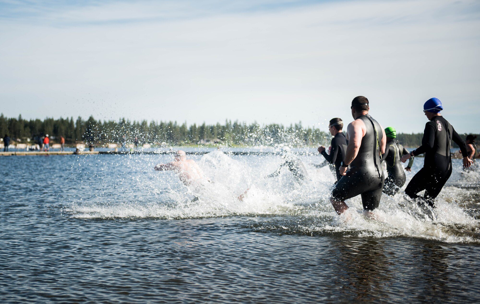 Clear Lake Triathlon 13 years running > Fairchild Air Force Base