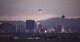 An F-16 Fighting Falcon from the 16th Weapons Squadron, Nellis Air Force Base, Nev., takes off over Las Vegas for a United States Air Force Weapons School training exercise June 8, 2017. The F-16 is a multi-role fighter jet that is highly maneuverable and is capable performing of air-to-air or air-to-ground combat operations. (U.S. Air Force photo by Airman 1st Class Andrew D. Sarver/Released)