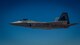 An F-22 Raptor departs after receiving fuel from a KC-135 Stratotanker assigned to the 340th Expeditionary Air Refueling Squadron during a mission in support of Operation Inherent Resolve, June 20, 2017. The F-22, a component of the Global Strike Task Force, supports U.S. and coalition forces working to liberate territory and people under the control of ISIS. (U.S. Air Force photo by Staff Sgt. Michael Battles) 