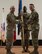 U.S. Air Force Brig. Gen. Jason R. Armagost, right, accepts command of the 379th Air Expeditionary Wing from Lt. Gen. Jeffrey L. Harrigian, commander of U.S. Air Forces Central Command at Al Udeid Air Base, Qatar, June 12, 2017. Armagost is taking command of the 379th AEW after serving the last year as the Deputy Director of Current Operations at U.S. Strategic Command. (U.S. Air Force photo by Tech. Sgt. Amy M. Lovgren)