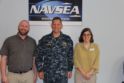 CDSA Dam Neck CO, Cmdr. Andrew Hoffman, welcomed Mr. Cory Gerwe and Ms. Irma Hinkle from the LGBT Center of Hampton Roads for a talk on "Developing Cultural Competency" at Combat Direction Systems Activity (CDSA) Dam Neck on June 15. The presentation and discussion were part of Lesbian, Gay, Bisexual, and Transgender (LGBT) Pride Month.