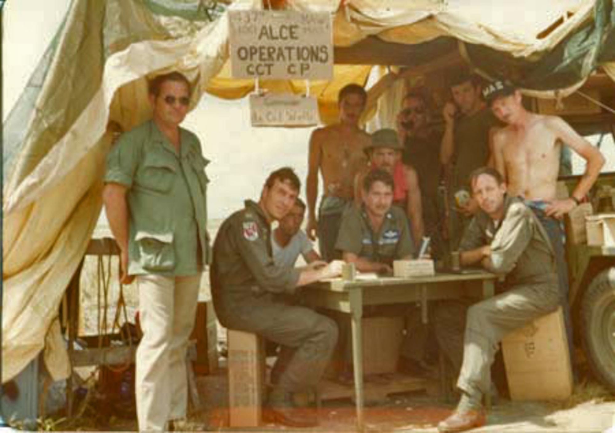 In an operation that began on November 18, 1978, the 31st Aeromedical Evacuation Squadron participated in the treatment and evacuation of personnel from Georgetown, Guyana. These survivors were victims of a mass suicide that had occurred at Jonestown, Guyana on the same date. (Air Force File Photo)