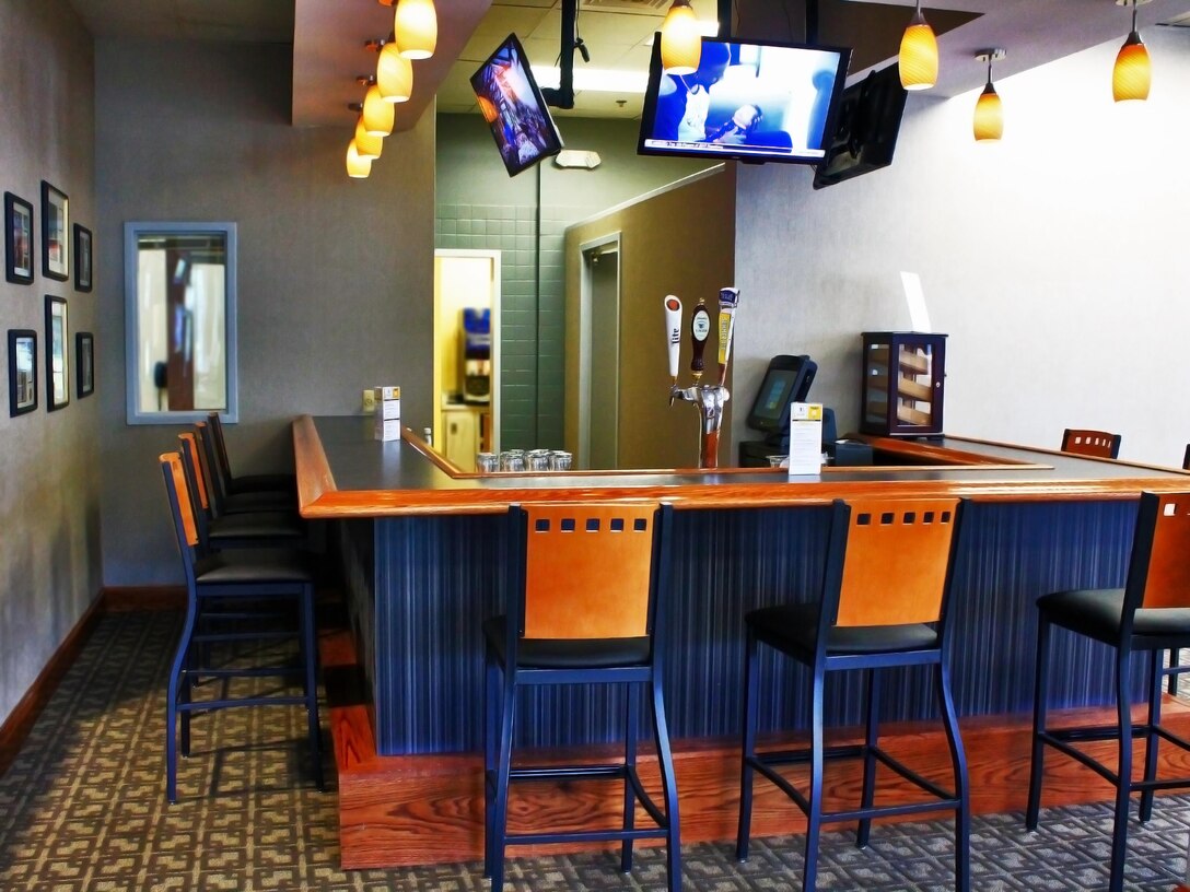With the renovations, the dining area has become the proverbial 19th green as patrons are welcome to enjoy a relaxing drink before or after they set out onto the course.