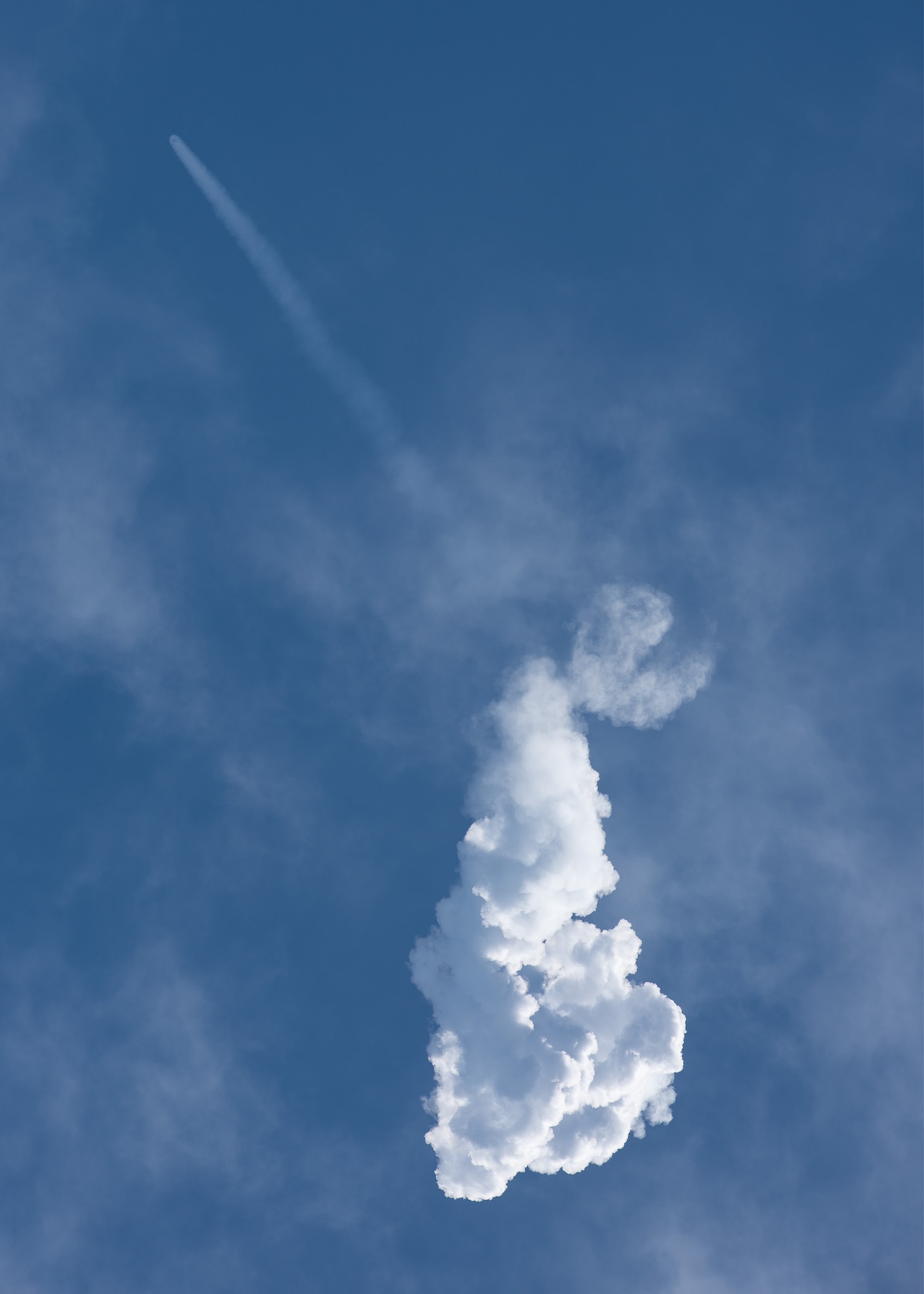 A SpaceX Falcon 9 Iridium-2 rocket successfully launched from Space Launch Complex 4E Sunday, Jun. 25, at 1:25 p.m. PDT., Vandenberg Air Force Base, Calif. This was the second of eight planned Falcon 9 launches supporting the deployment of Iridium’s next generation global satellite constellation, Iridium NEXT. (U.S. Air Force photo by Michael Peterson/Released)