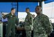 .S. Air Force Lt. Col. Paul Davidson, 8th Operations Support Squadron commander, briefs U.S. Army Gen. Vincent K. Brooks, U.S. Forces Korea commander, and Command Sgt. Maj. Steven Payton, United States Forces Korea Command Sgt. Maj. about day-to-day duties at Kunsan Air Base, Republic of Korea, June 22, 2017. Gen. Brooks and Sgt. Maj. Payton received briefs on flight operations and interactions involving U.S. Air Force, Republic of Korea Air Force, and civilian aircraft. (U.S. Air Force photo by Senior Airman Colville McFee/Released)